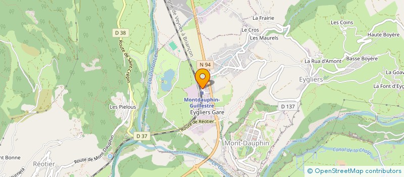 localisation de l'entreprise MADAME SOPHIE LE GAL  EYGLIERS