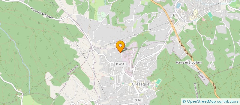 localisation de l'entreprise MADAME SOPHIE LE GALL  GREASQUE