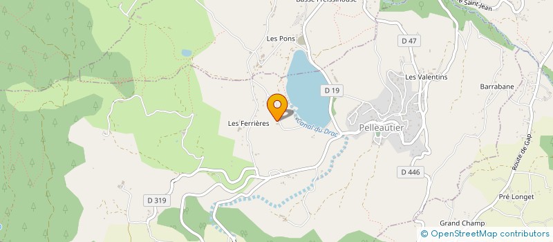 localisation de l'entreprise MADAME SOPHIE LE MERCIER  PELLEAUTIER