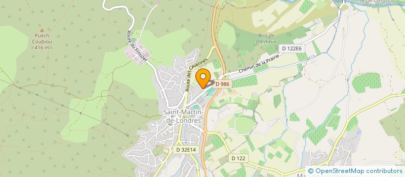 localisation de l'entreprise MADAME SOPHIE LE MERRE  SAINT-MARTIN-DE-LONDRES