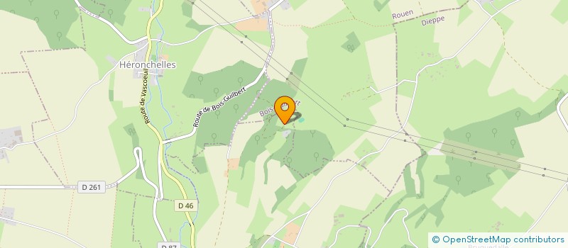 localisation de l'entreprise MADAME SOPHIE LE MESRE DE PAS  BOIS-GUILBERT