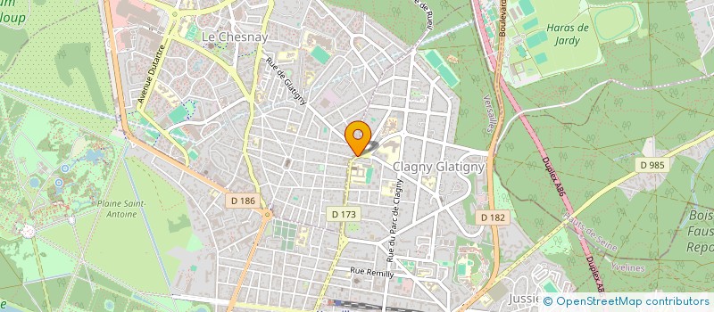 localisation de l'entreprise MADAME SOPHIE LE MOUEL  LE CHESNAY-ROCQUENCOURT