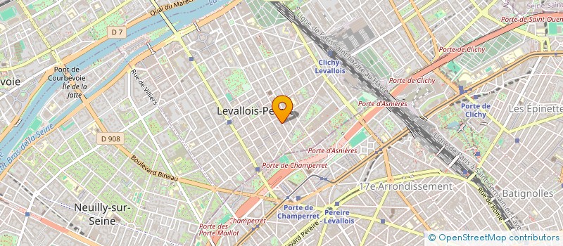 localisation de l'entreprise MADAME SOPHIE LE PORTZ à LEVALLOIS-PERRET