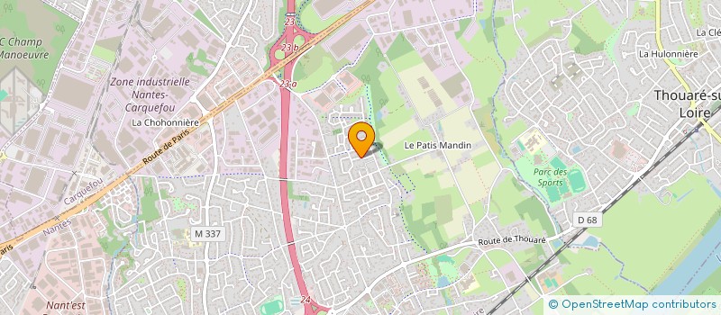 localisation de l'entreprise MADAME SOPHIE LE POURHIET  SAINTE-LUCE-SUR-LOIRE