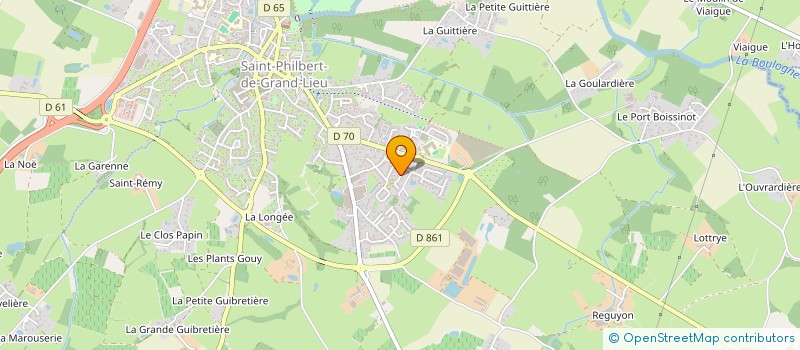 localisation de l'entreprise MADAME SOPHIE LE RAY à SAINT-PHILBERT-DE-GRAND-LIEU