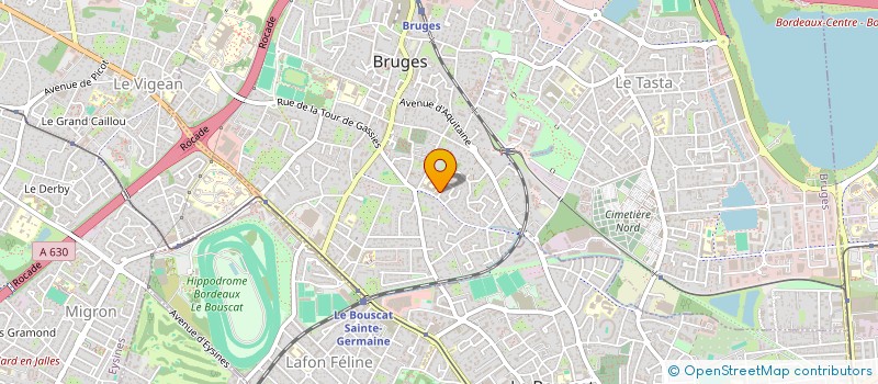 localisation de l'entreprise MADAME SOPHIE LE SAGE à BRUGES