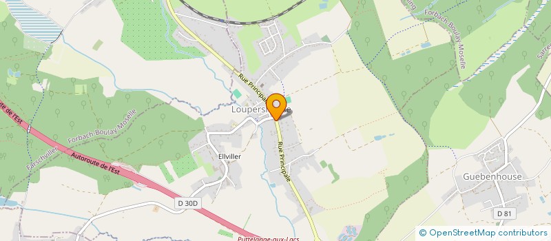 localisation de l'entreprise MADAME SOPHIE LEBAN  GRUNDVILLER