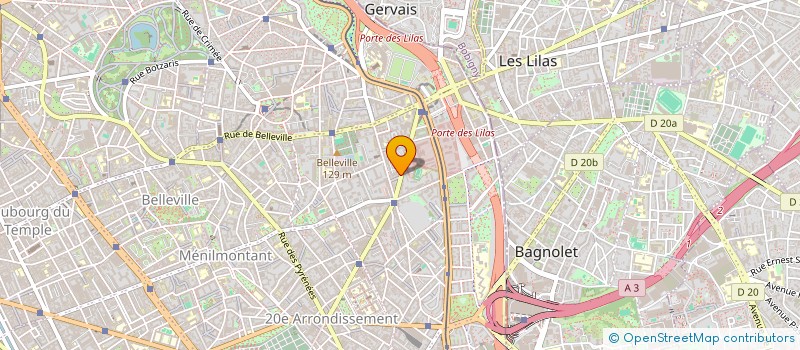 localisation de l'entreprise MADAME SOPHIE LEBEGUE  PARIS