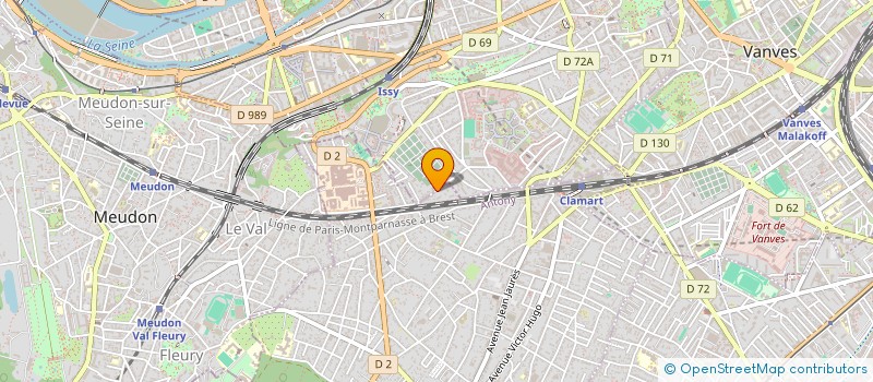 localisation de l'entreprise MADAME SOPHIE LEBERT à ISSY-LES-MOULINEAUX