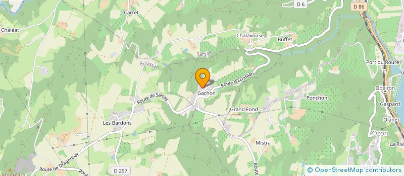 localisation de l'entreprise MADAME SOPHIE LEBON  OZON