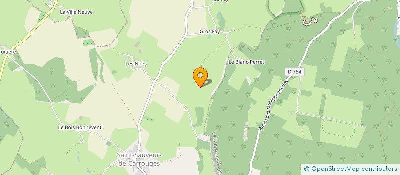 localisation de l'entreprise MADAME SOPHIE LEBOSSE à SAINT-SAUVEUR-DE-CARROUGES
