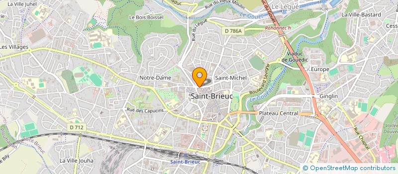 localisation de l'entreprise MADAME SOPHIE LEBOUCHER à SAINT-BRIEUC