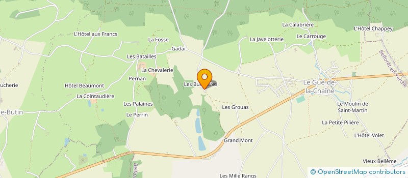 localisation de l'entreprise MADAME SOPHIE LEBRETON à BELFORET-EN-PERCHE