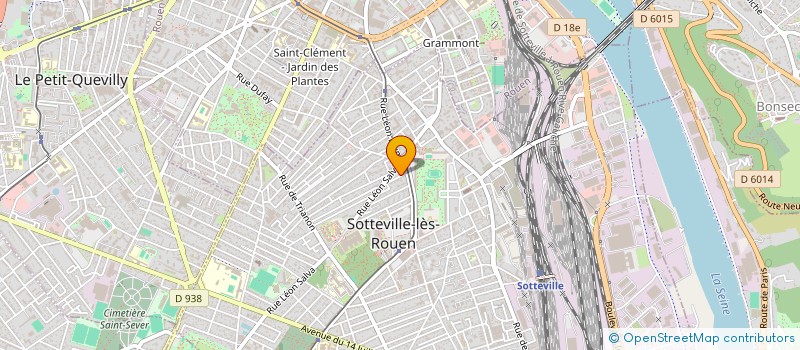 localisation de l'entreprise MADAME SOPHIE LECLERC à SOTTEVILLE-LES-ROUEN