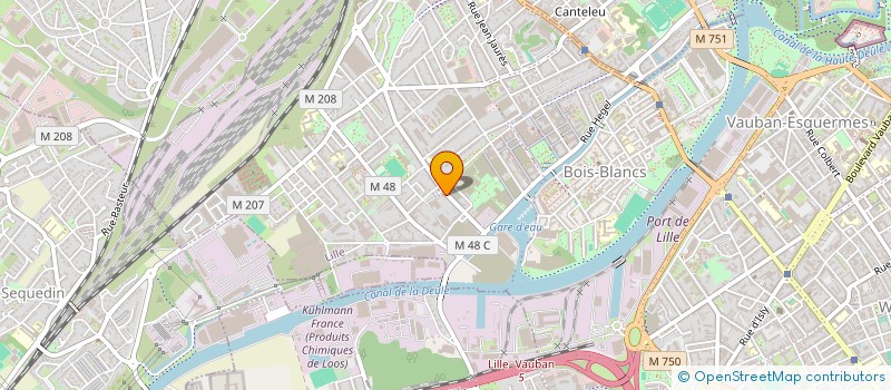 localisation de l'entreprise MADAME SOPHIE LECLERCQ à LILLE