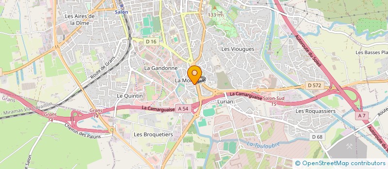 localisation de l'entreprise MADAME SOPHIE LECLERCQ  SALON-DE-PROVENCE