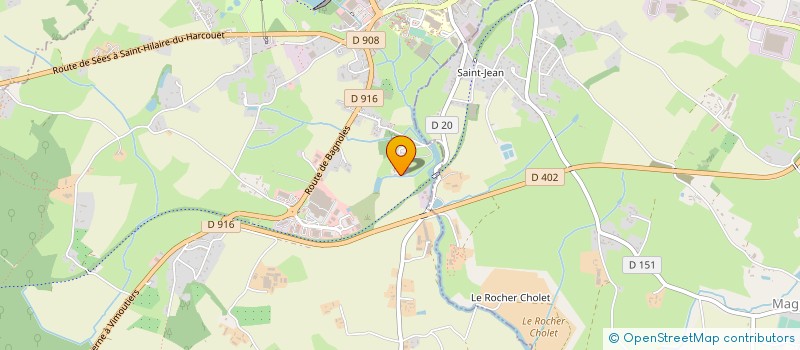 localisation de l'entreprise MADAME SOPHIE LECOMTE à LA FERTE MACE