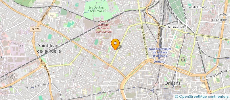 localisation de l'entreprise MADAME SOPHIE LECOMTE à ORLEANS