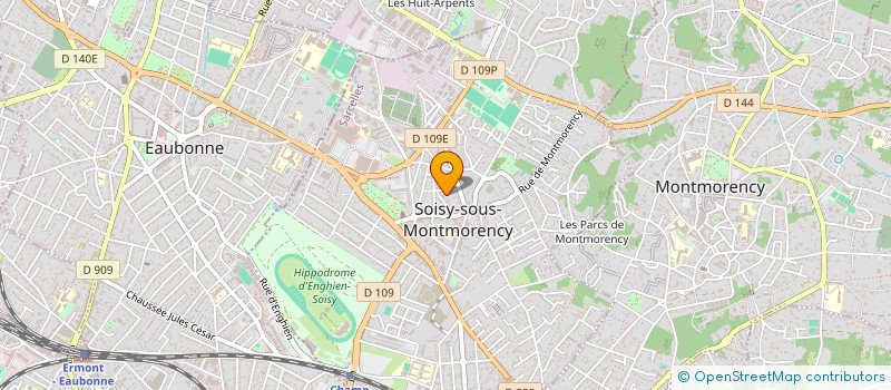 localisation de l'entreprise MADAME SOPHIE LECONTE  SOISY-SOUS-MONTMORENCY