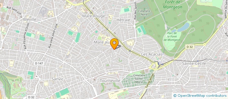 localisation de l'entreprise MADAME SOPHIE LECUYER à LE HAVRE