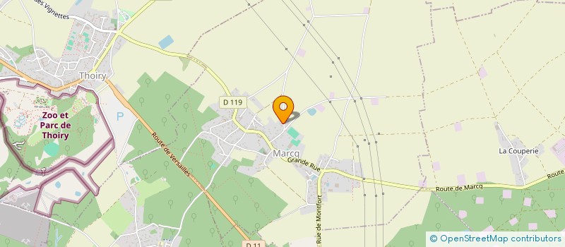 localisation de l'entreprise MADAME SOPHIE LEDUCQ  MARCQ