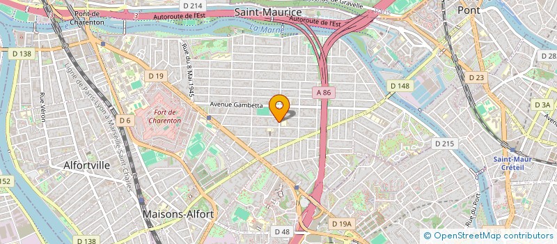 localisation de l'entreprise MADAME SOPHIE LEE à MAISONS-ALFORT