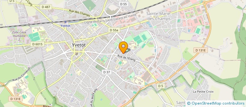 localisation de l'entreprise MADAME SOPHIE LEFEBVRE à YVETOT