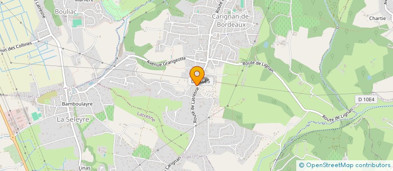 localisation de l'entreprise MADAME SOPHIE LEFEBVRE  CARIGNAN-DE-BORDEAUX