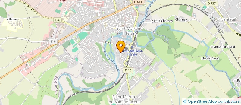 localisation de l'entreprise MADAME SOPHIE LEGAVRE à SAINT-MAIXENT-L'ECOLE