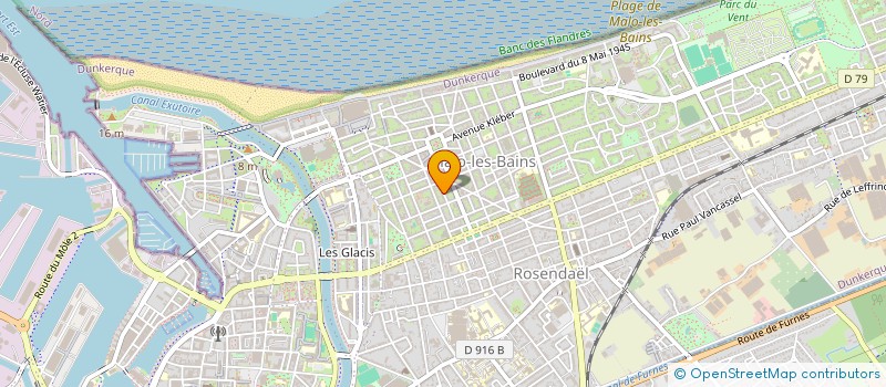 localisation de l'entreprise MADAME SOPHIE LEGREZ à DUNKERQUE