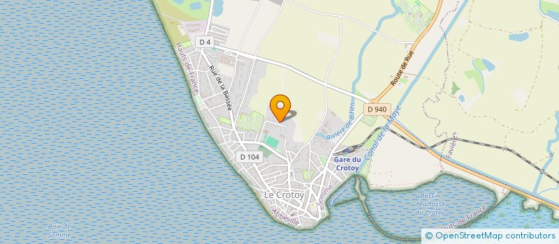 localisation de l'entreprise MADAME SOPHIE LEGROS à LE CROTOY