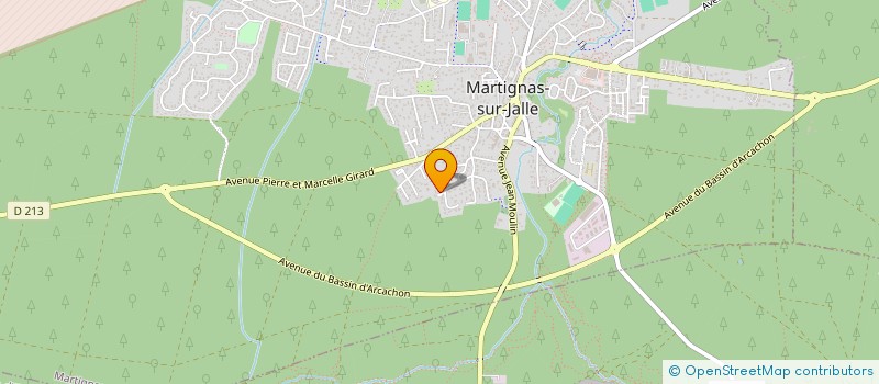 localisation de l'entreprise MADAME SOPHIE LEJOT à MARTIGNAS-SUR-JALLE