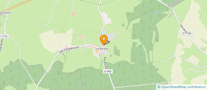 localisation de l'entreprise MADAME SOPHIE LELANT  BUIRONFOSSE