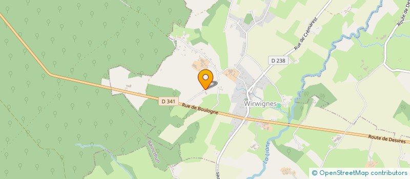 localisation de l'entreprise MADAME SOPHIE LELEU à WIRWIGNES