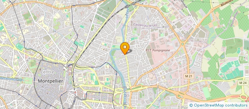 localisation de l'entreprise MADAME SOPHIE LELLOUCHE à MONTPELLIER