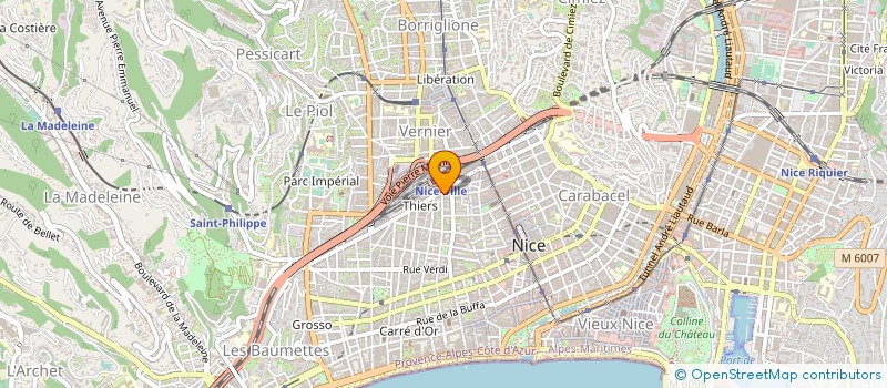 localisation de l'entreprise MADAME SOPHIE LEMAIRE à NICE