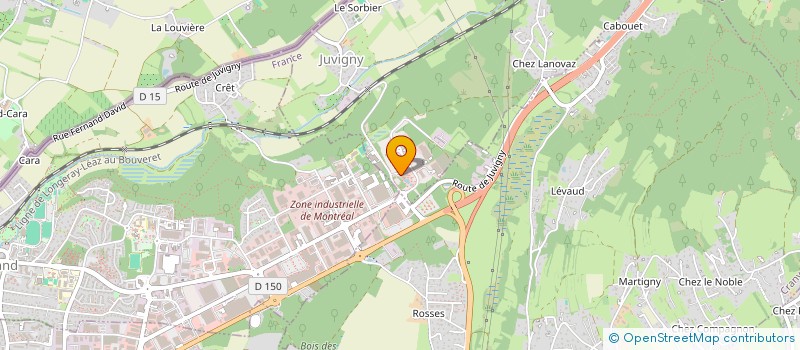 localisation de l'entreprise MADAME SOPHIE LEMAIRE  JUVIGNY