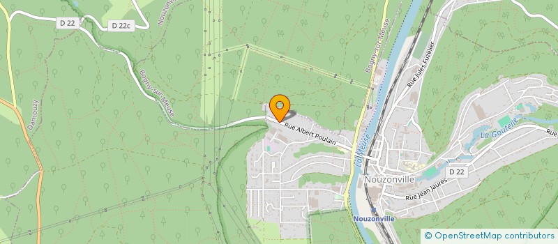 localisation de l'entreprise MADAME SOPHIE LEMAIRE  NOUZONVILLE