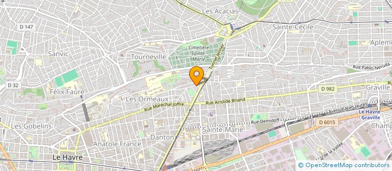 localisation de l'entreprise MADAME SOPHIE LEMARCHAND à LE HAVRE