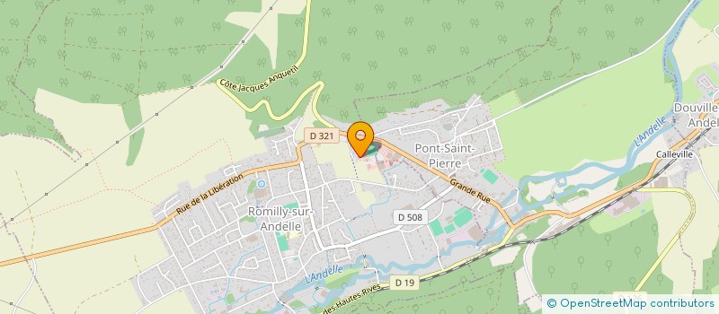 localisation de l'entreprise MADAME SOPHIE LEMENAGER  ROMILLY-SUR-ANDELLE