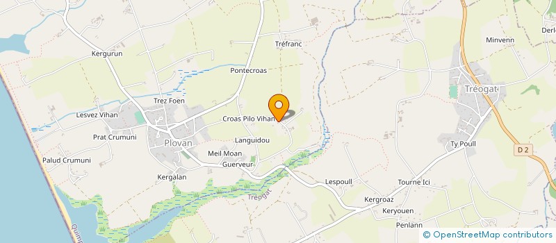 localisation de l'entreprise MADAME SOPHIE LEMOINE  PLOVAN