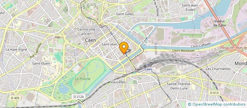 localisation de l'entreprise MADAME SOPHIE LEMONNIER à CAEN