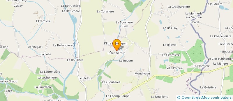 localisation de l'entreprise MADAME SOPHIE LEMONNIER  SAINT-PIERRE-DES-NIDS