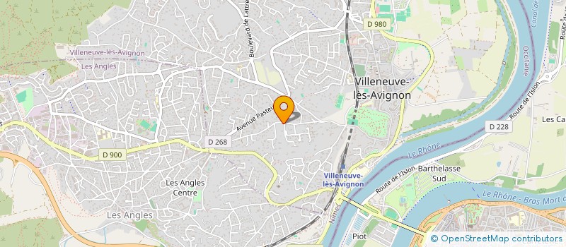 localisation de l'entreprise MADAME SOPHIE LENA BREBION  VILLENEUVE-LES-AVIGNON