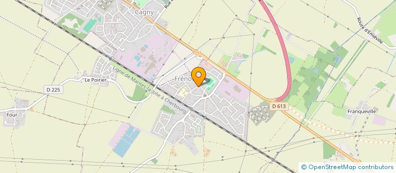 localisation de l'entreprise MADAME SOPHIE LENAERS  MONDEVILLE