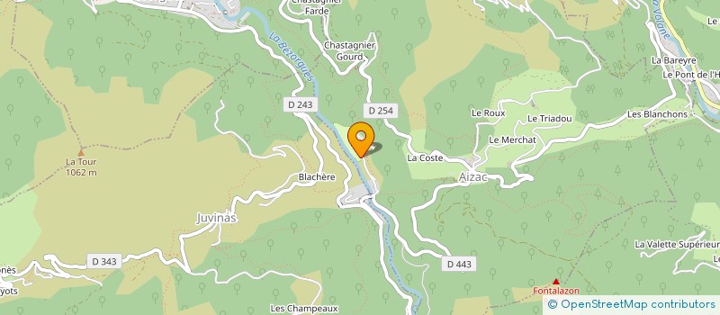 localisation de l'entreprise MADAME SOPHIE LENQUETTE  AIZAC