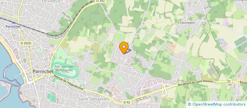 localisation de l'entreprise MADAME SOPHIE LEON  PORNICHET