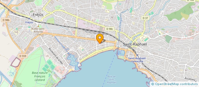 localisation de l'entreprise MADAME SOPHIE LEPRETRE à FREJUS