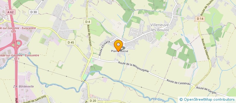 localisation de l'entreprise MADAME SOPHIE LERMUSIEAUX  VILLENEUVE-LES-BOULOC