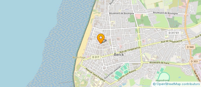 localisation de l'entreprise MADAME SOPHIE LERMYTTE à BERCK